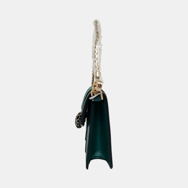 SERPENTI FOREVER Quilted Calfskin Green