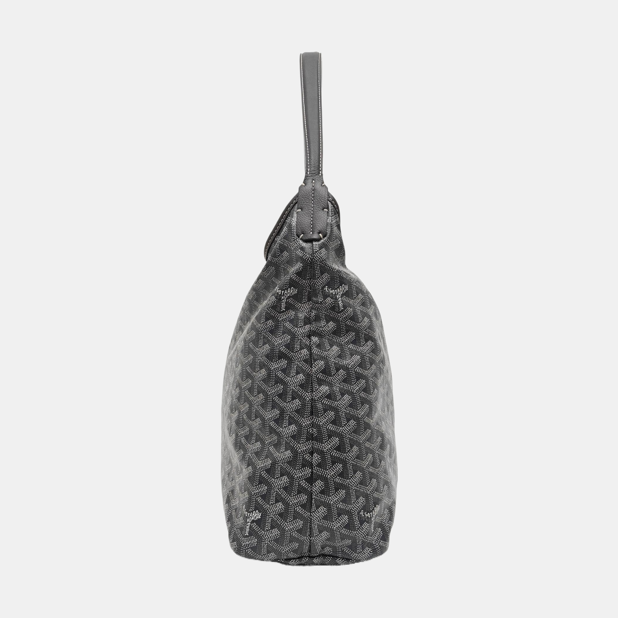 Hobo Coated Canvas Gray