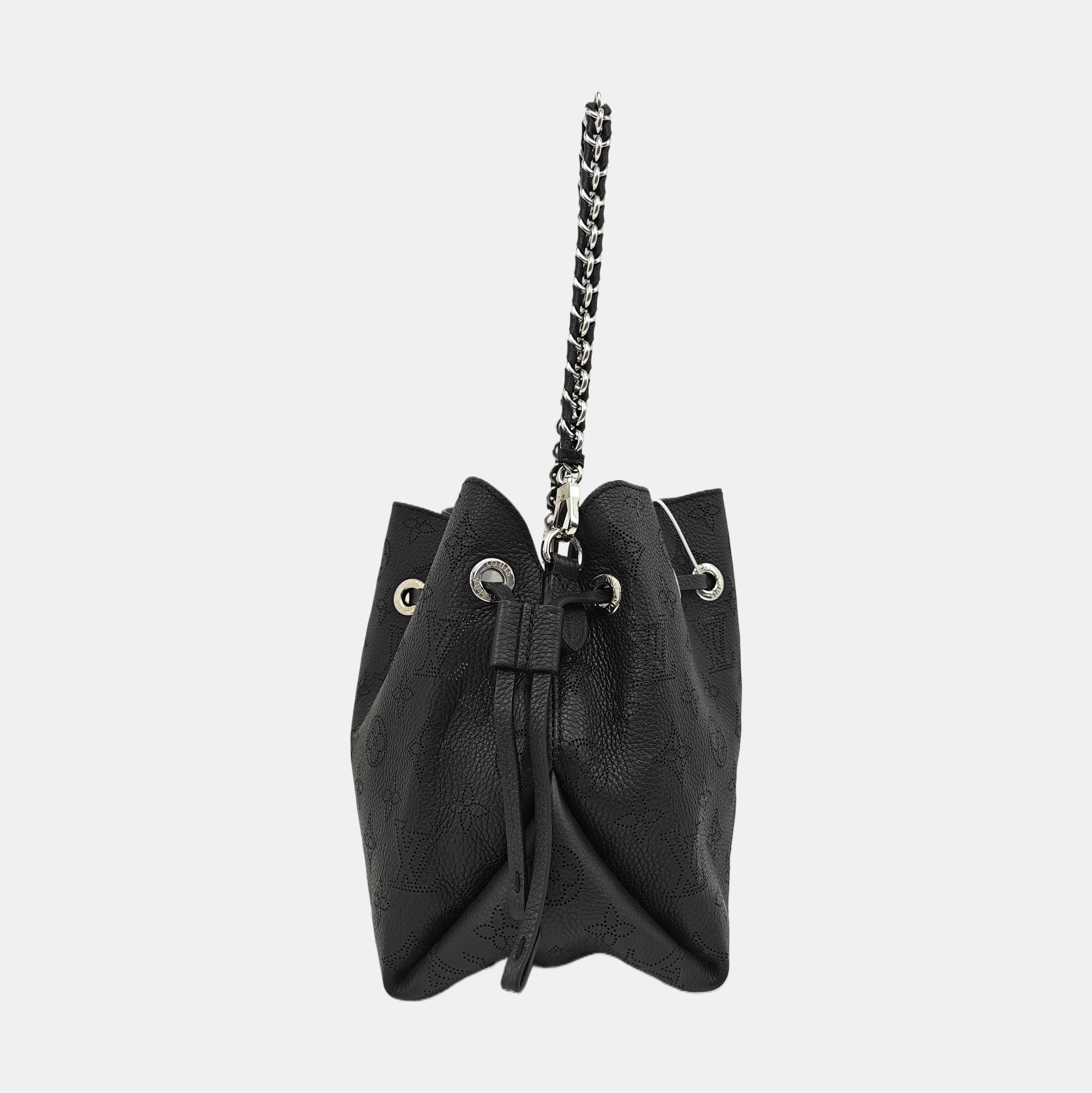 BELLA Monogram Calfskin Black