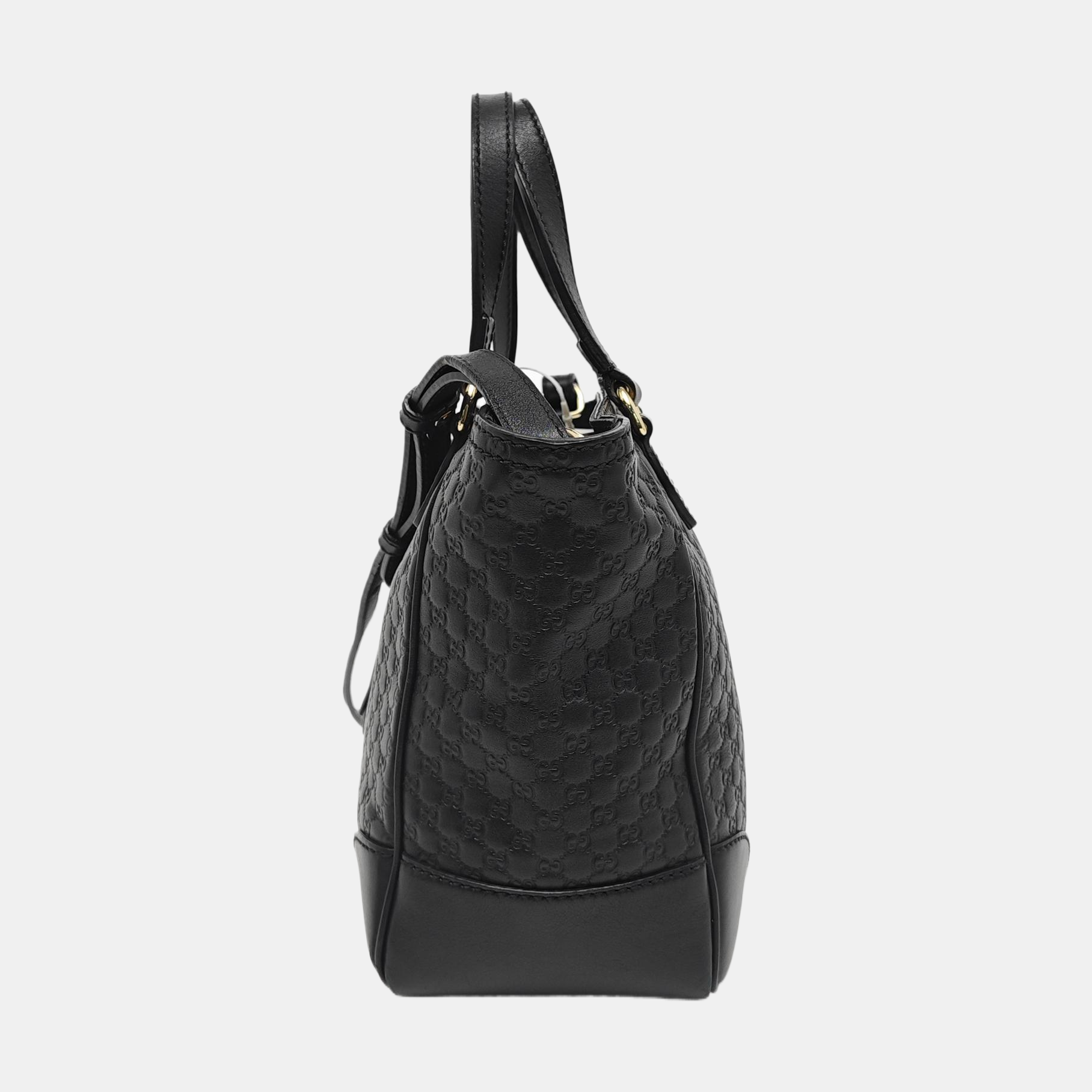 Bree Monogram Calfskin Black