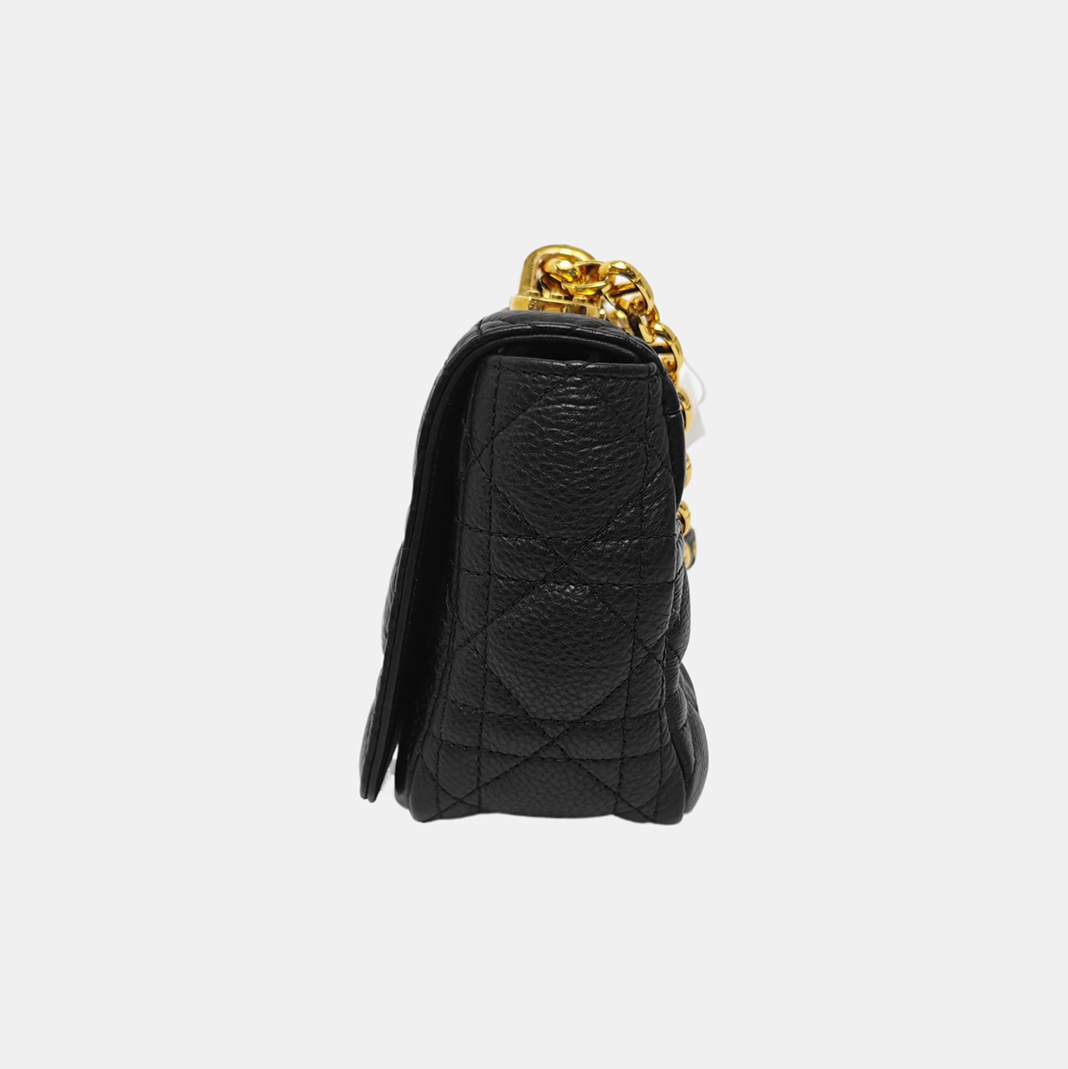 Dior Caro Small Cannage Calfskin Black