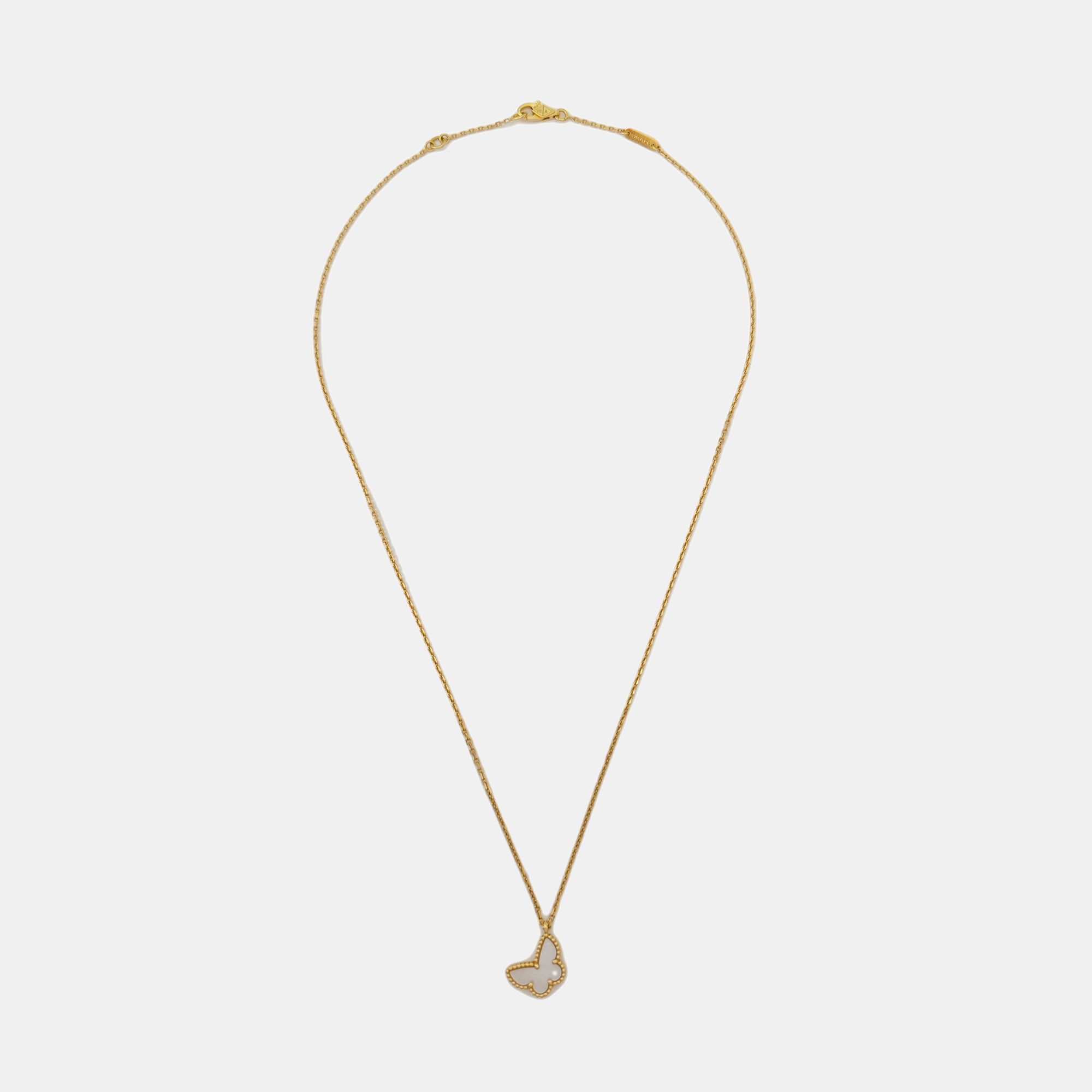 Sweet Alhambra 18k Gold Necklace