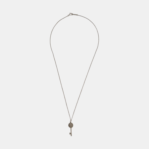 18k White Gold Silver Necklace