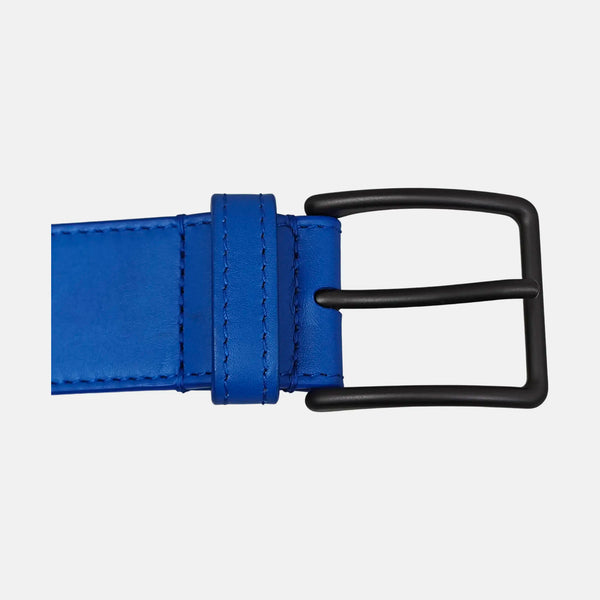 Leather Belt Blue
