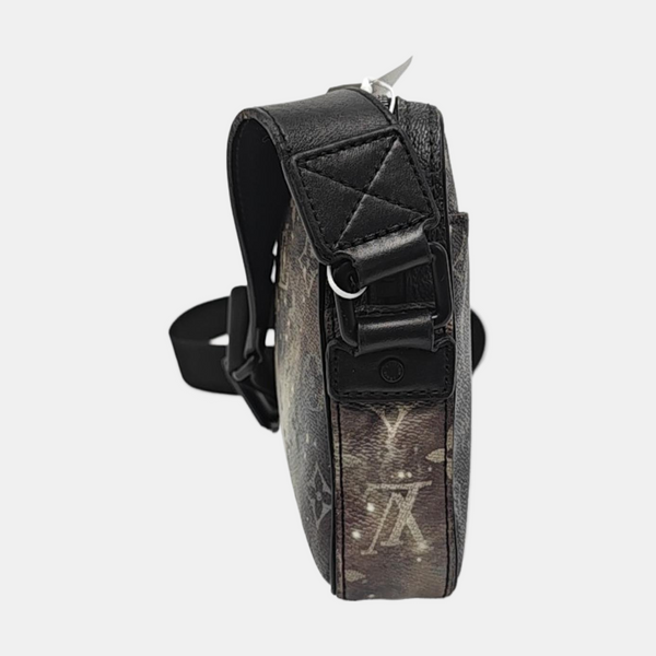 ALPHA Monogram Coated Canvas Gray