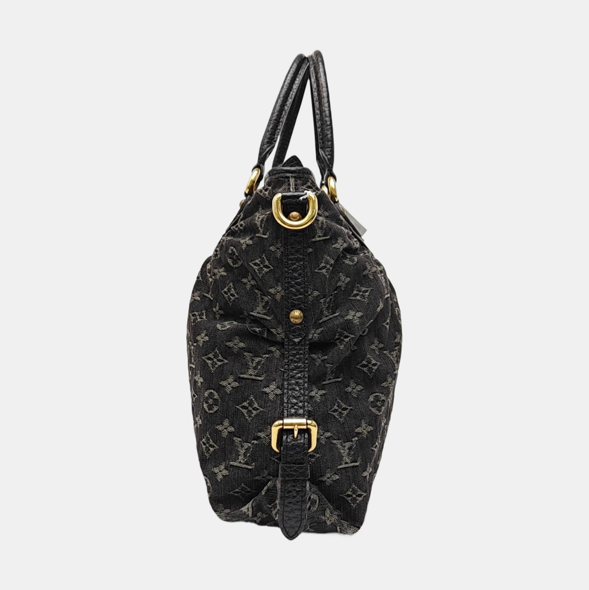 NEO CABBY Monogram Canvas Black