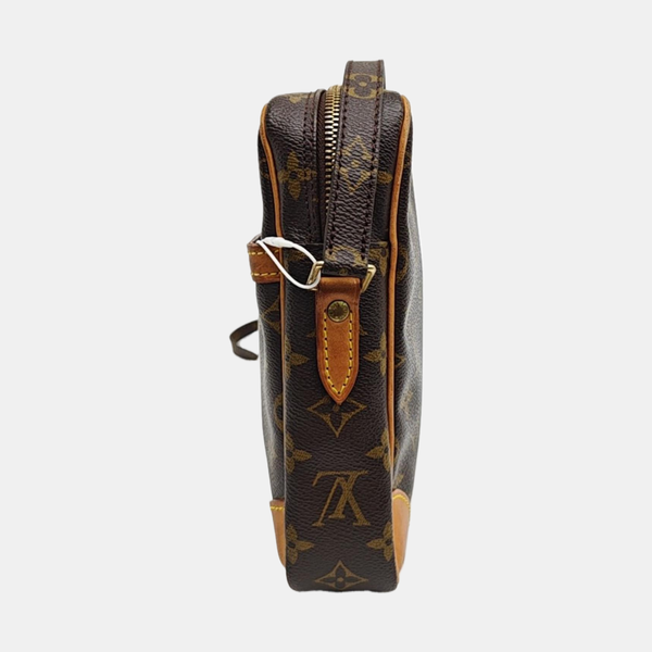 DANUBE Monogram Coated Canvas Brown