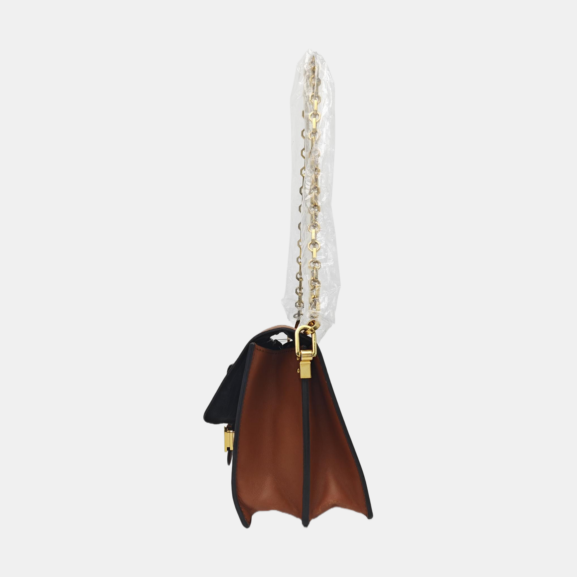 DAUPHINE MM Monogram Coated Canvas Brown