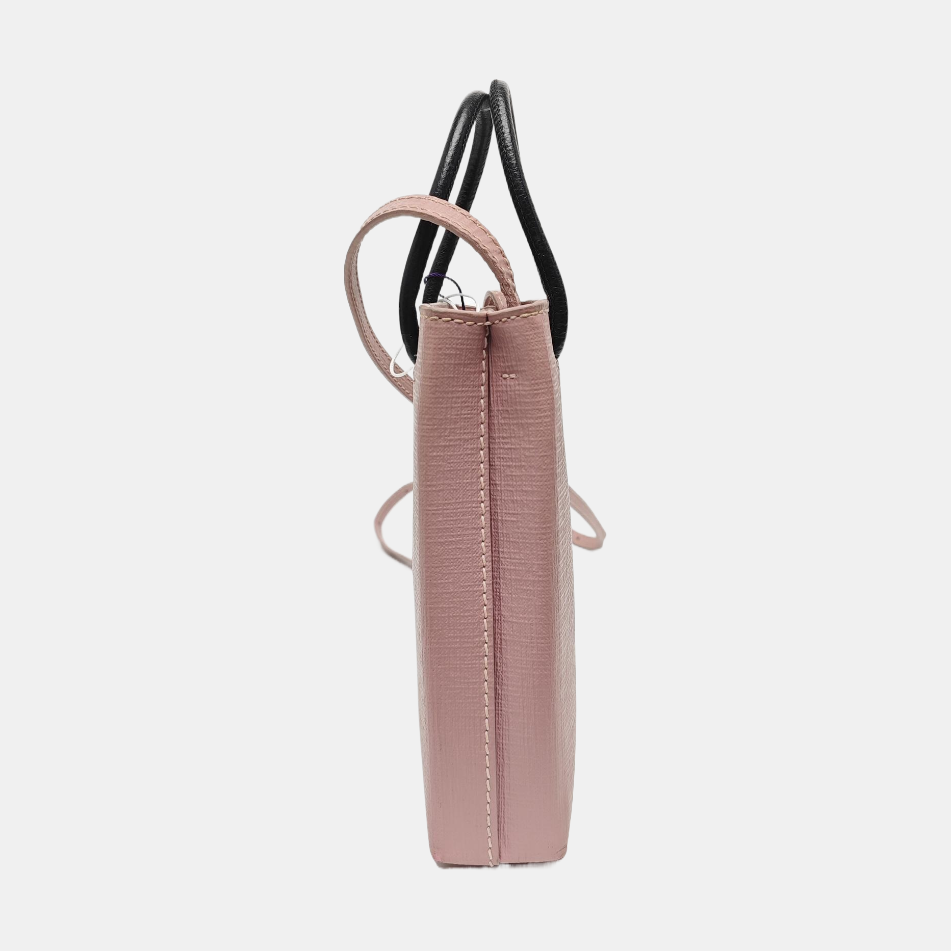 Shopping Bag Calfskin Pink