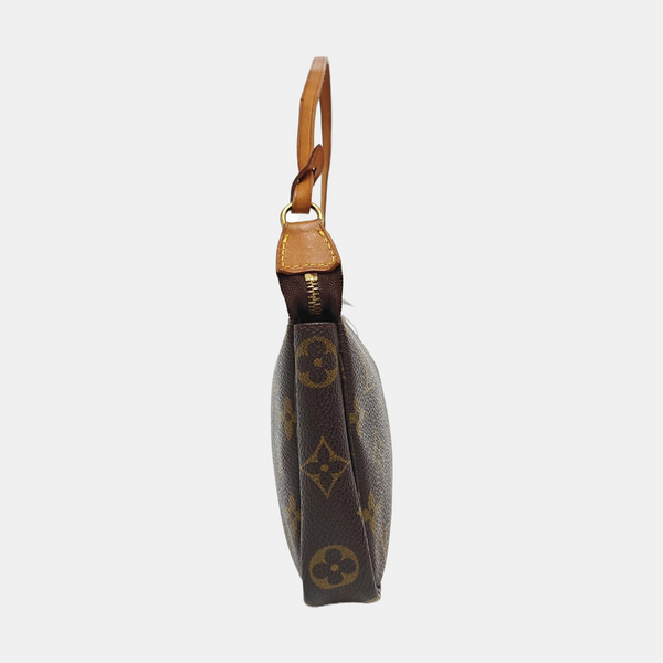 ACCESSOIRES Monogram Coated Canvas Brown