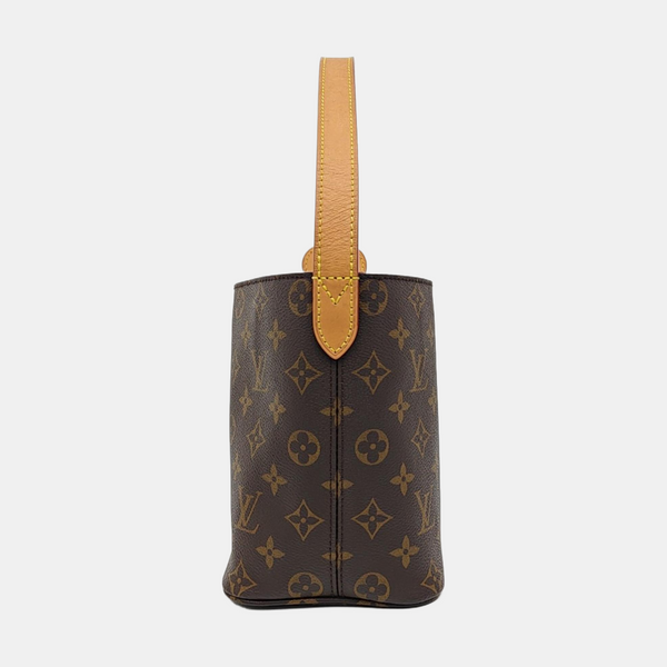 ALL IN Monogram Coated Canvas Brown