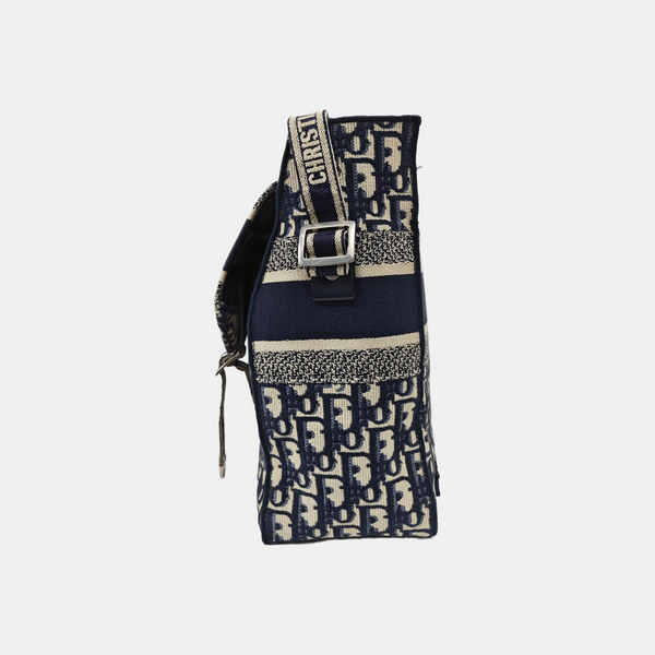 Diorcamp Large Oblique Canvas Blue