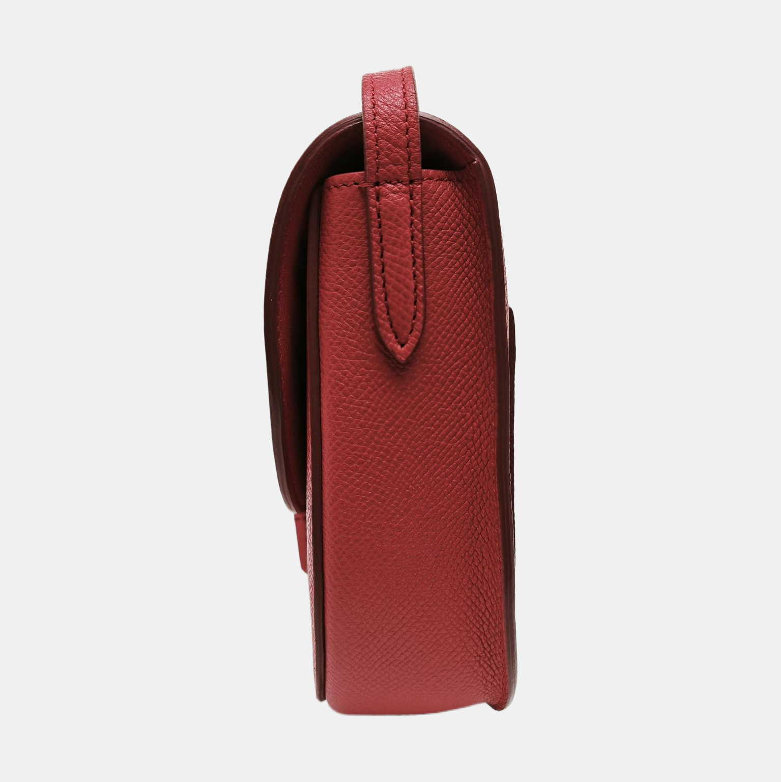 TROTTEUR Small Calfskin Red