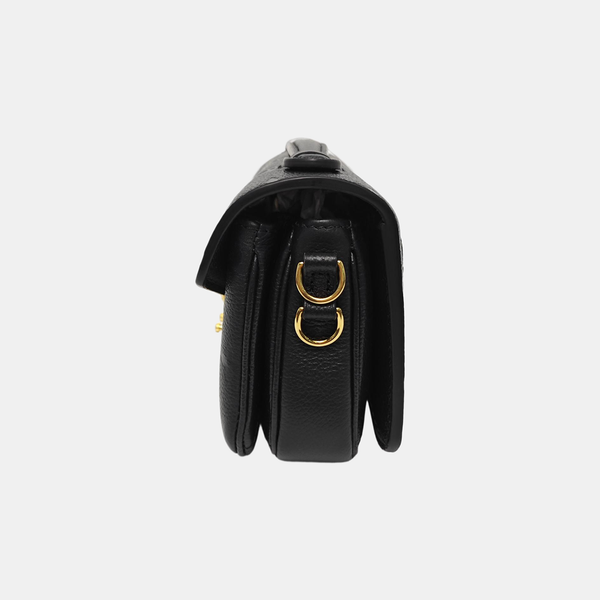 MÉTIS EAST WEST Monogram Calfskin Black
