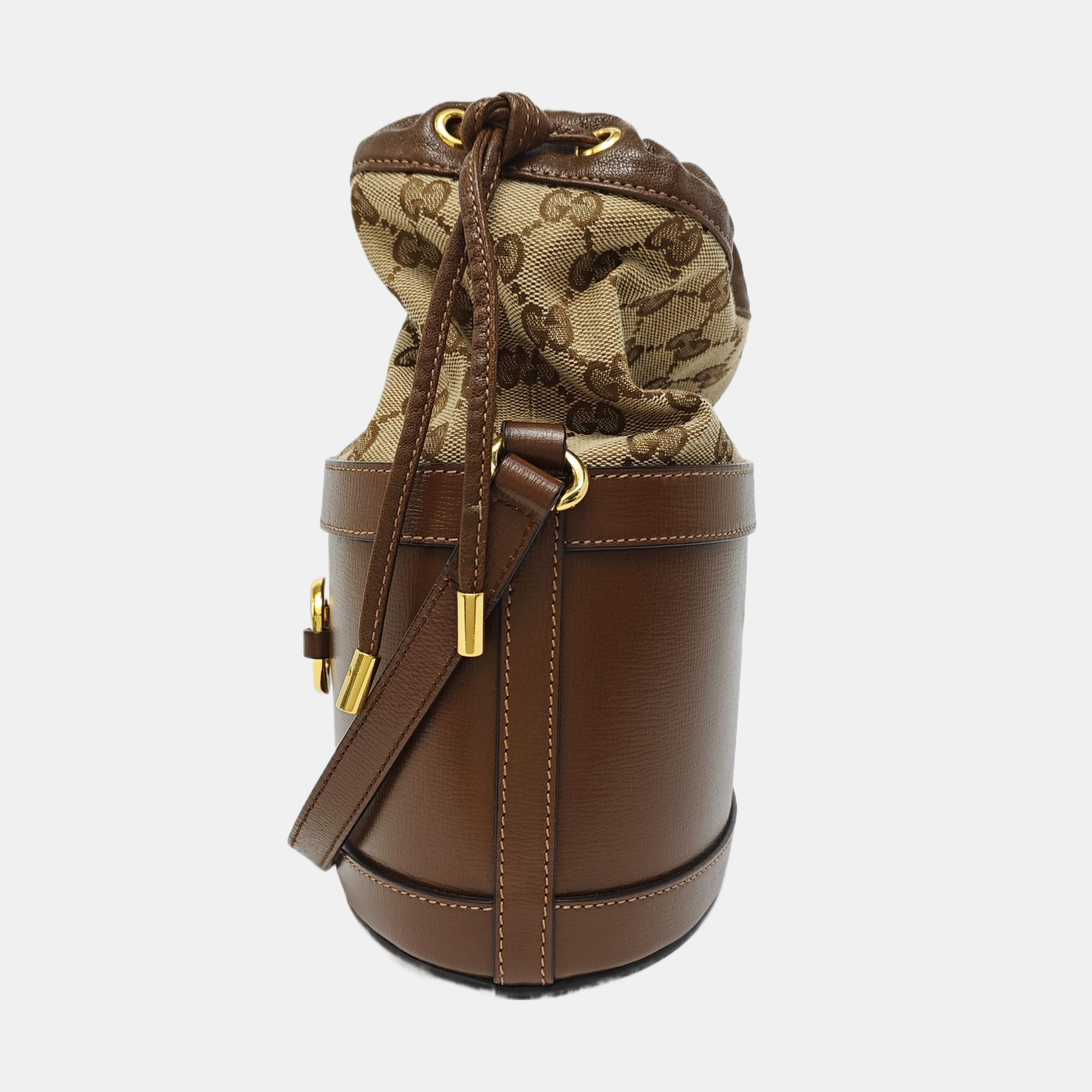 Horsebit 1955 Small Monogram Calfskin Brown