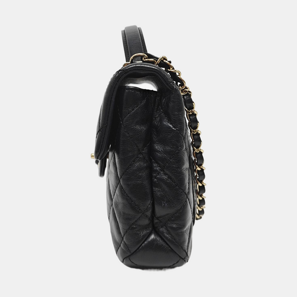 TRENDY CC Quilted Calfskin Black