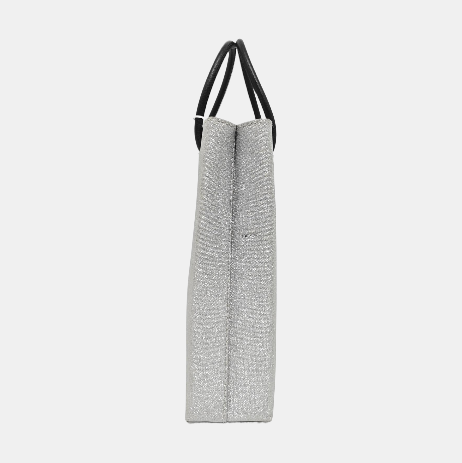 Shopping Bag Large Special Material Silver