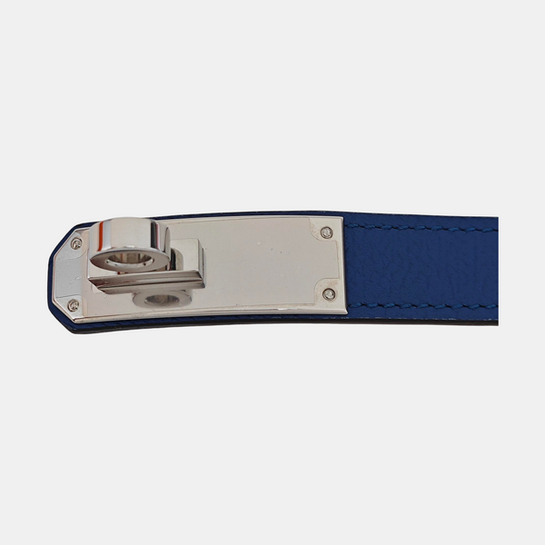 Leather Belt Blue