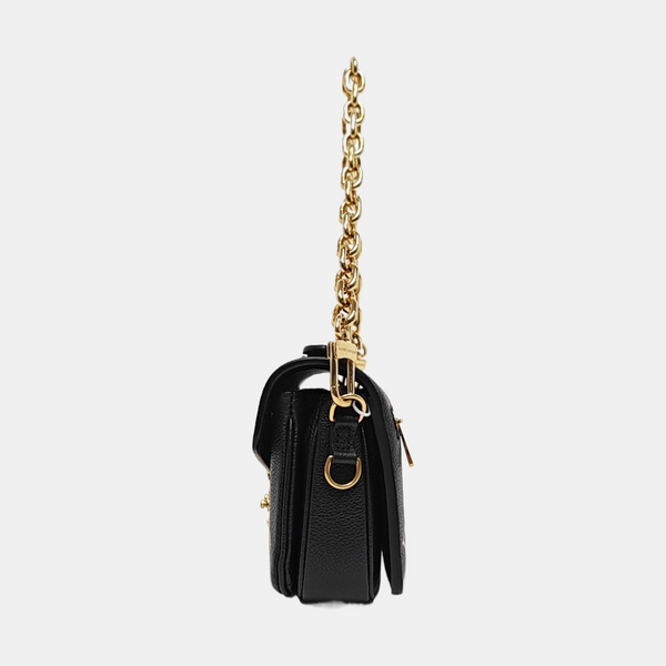 MÉTIS EAST WEST Monogram Calfskin Black