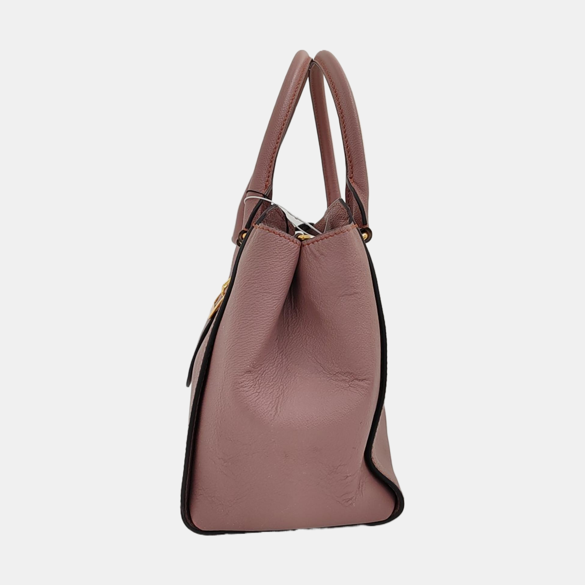 Buckle Calfskin Pink