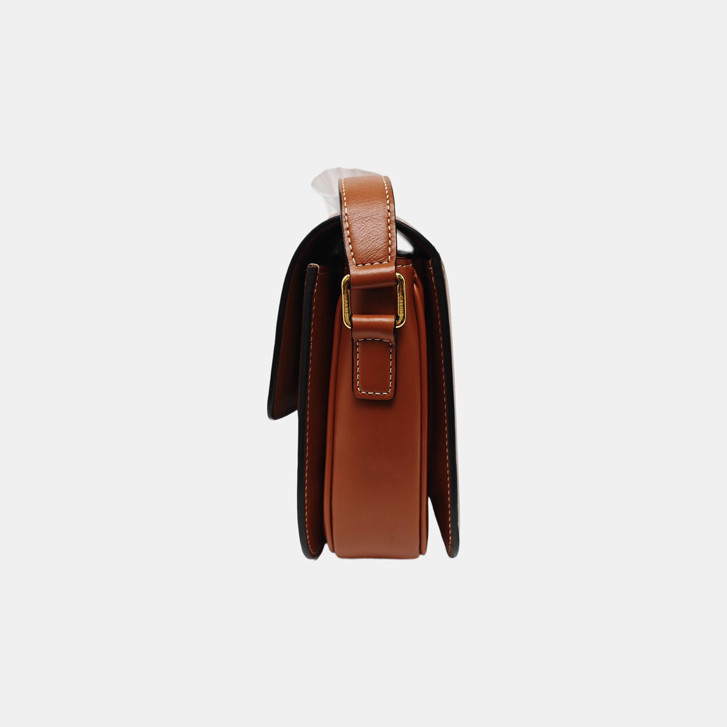 TRIOMPHE Medium Coated Canvas Brown