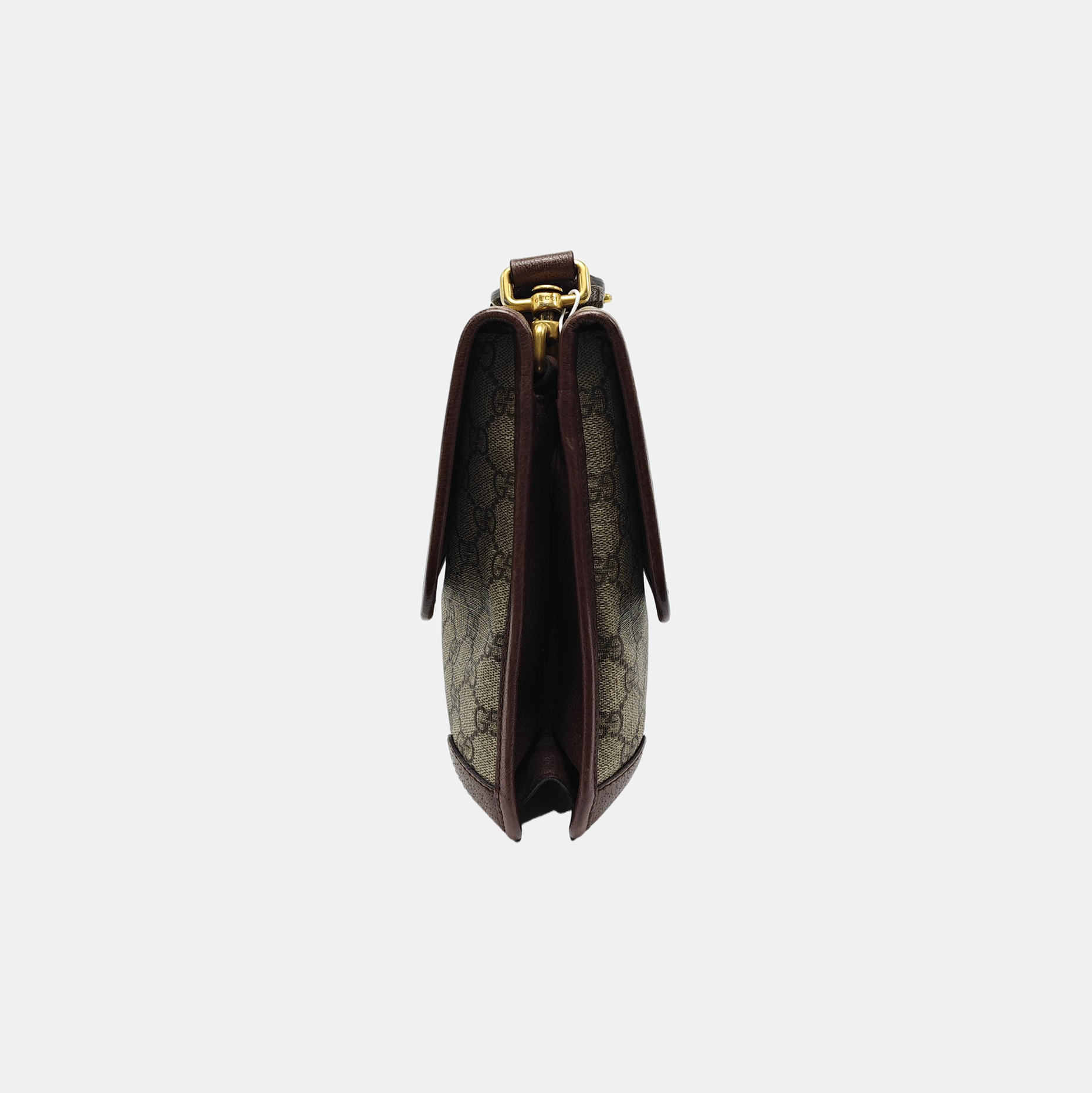 Neo Vintage Large Monogram Coated Canvas Brown