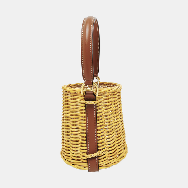 Leather Shoulder Bag Brown