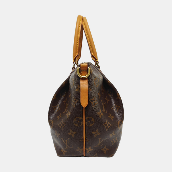 TURENNE PM Monogram Coated Canvas Brown
