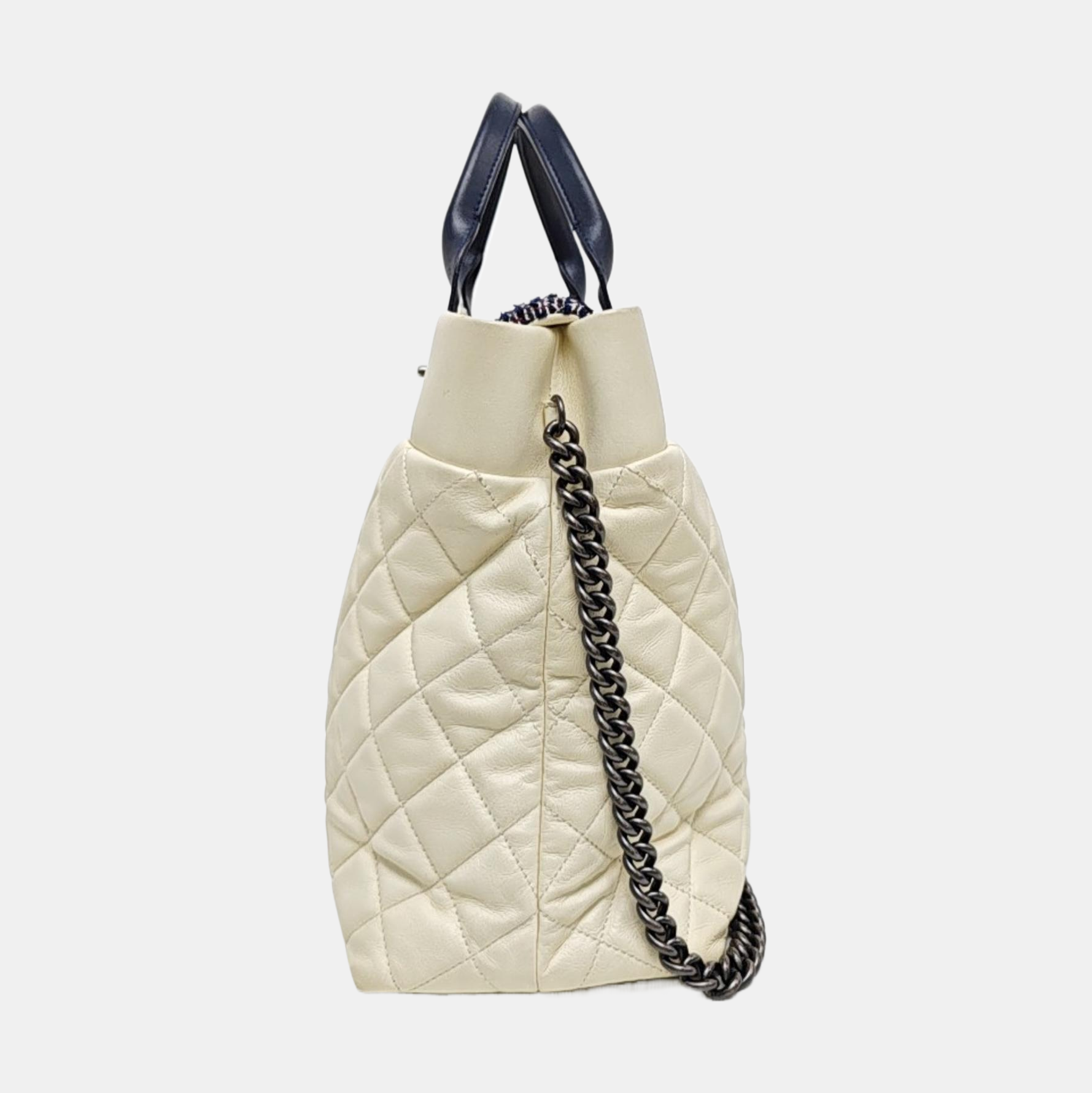 PORTOBELLO Quilted Calfskin White