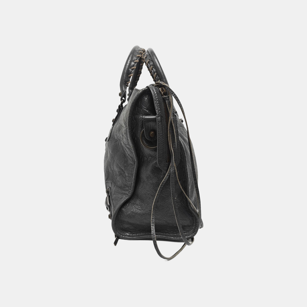 Classic City Medium Lambskin Gray