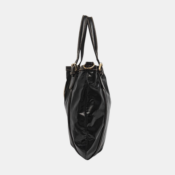 Britt Medium Calfskin Black