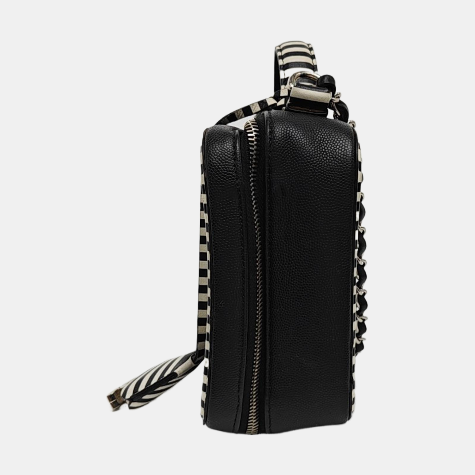 FILIGREE Medium Quilted Grained Calfskin Black