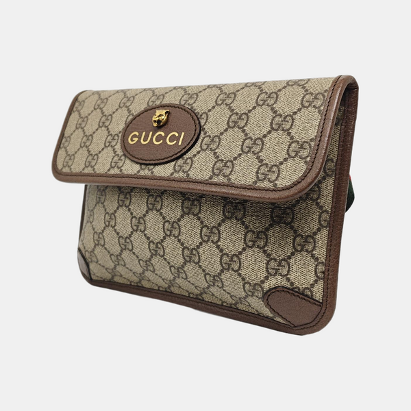 Neo Vintage Monogram Coated Canvas Beige