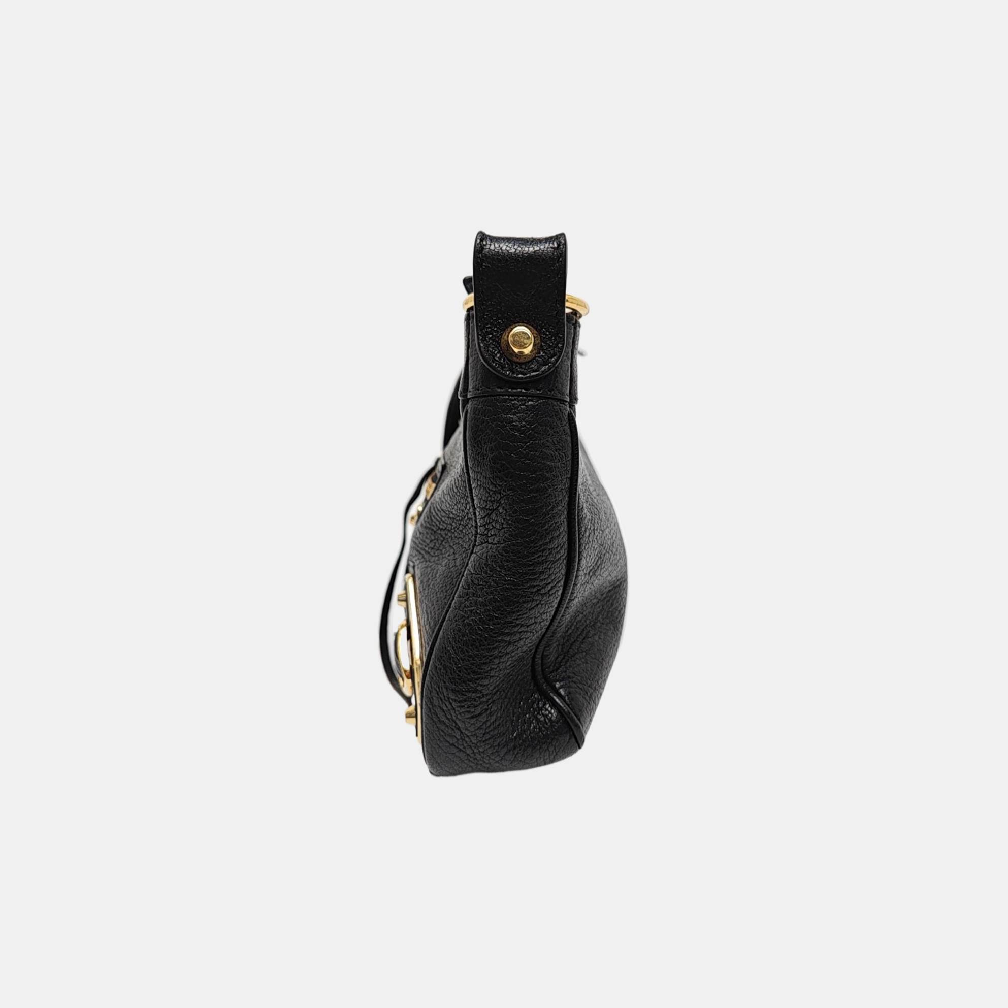 Authenticated pre-owned  Classic Metallic Edge City Mini Lambskin Black - Shoulder Bag at Looply