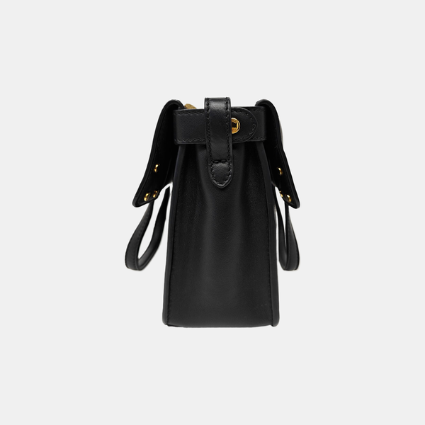 Flip Lambskin Black