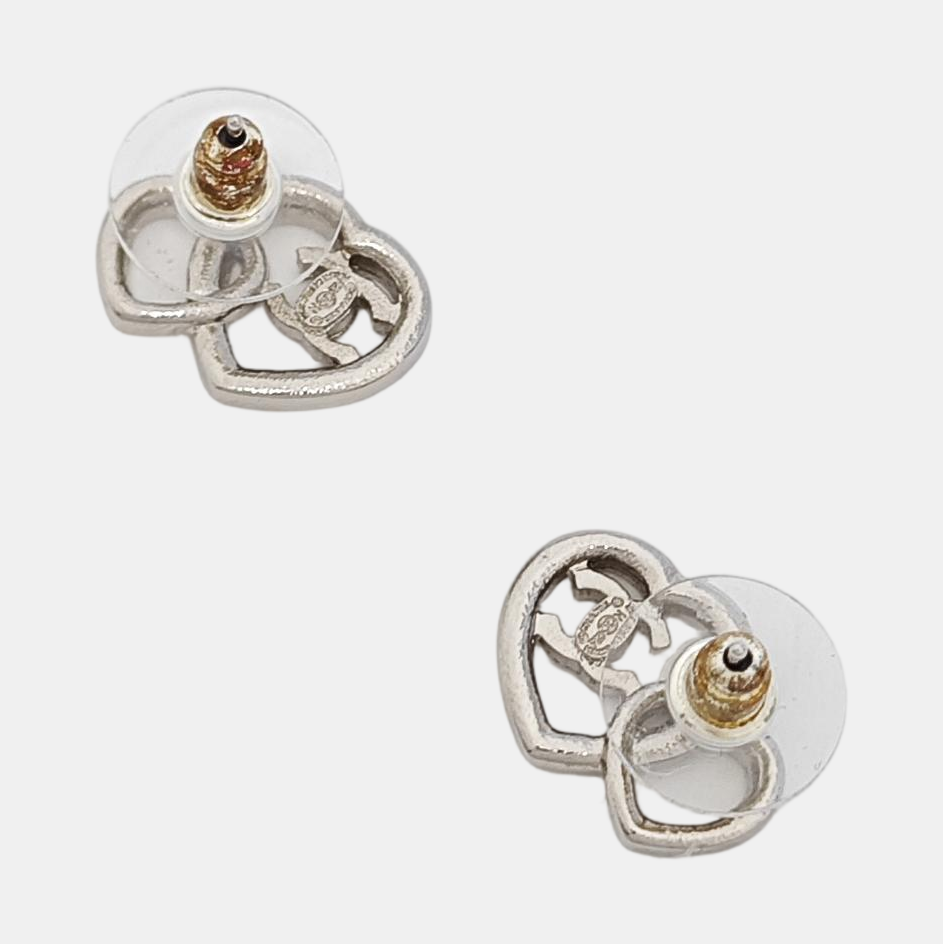Metal Silver Stud Earrings