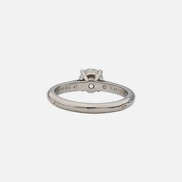 Platinum 950 Silver Ring EU 47