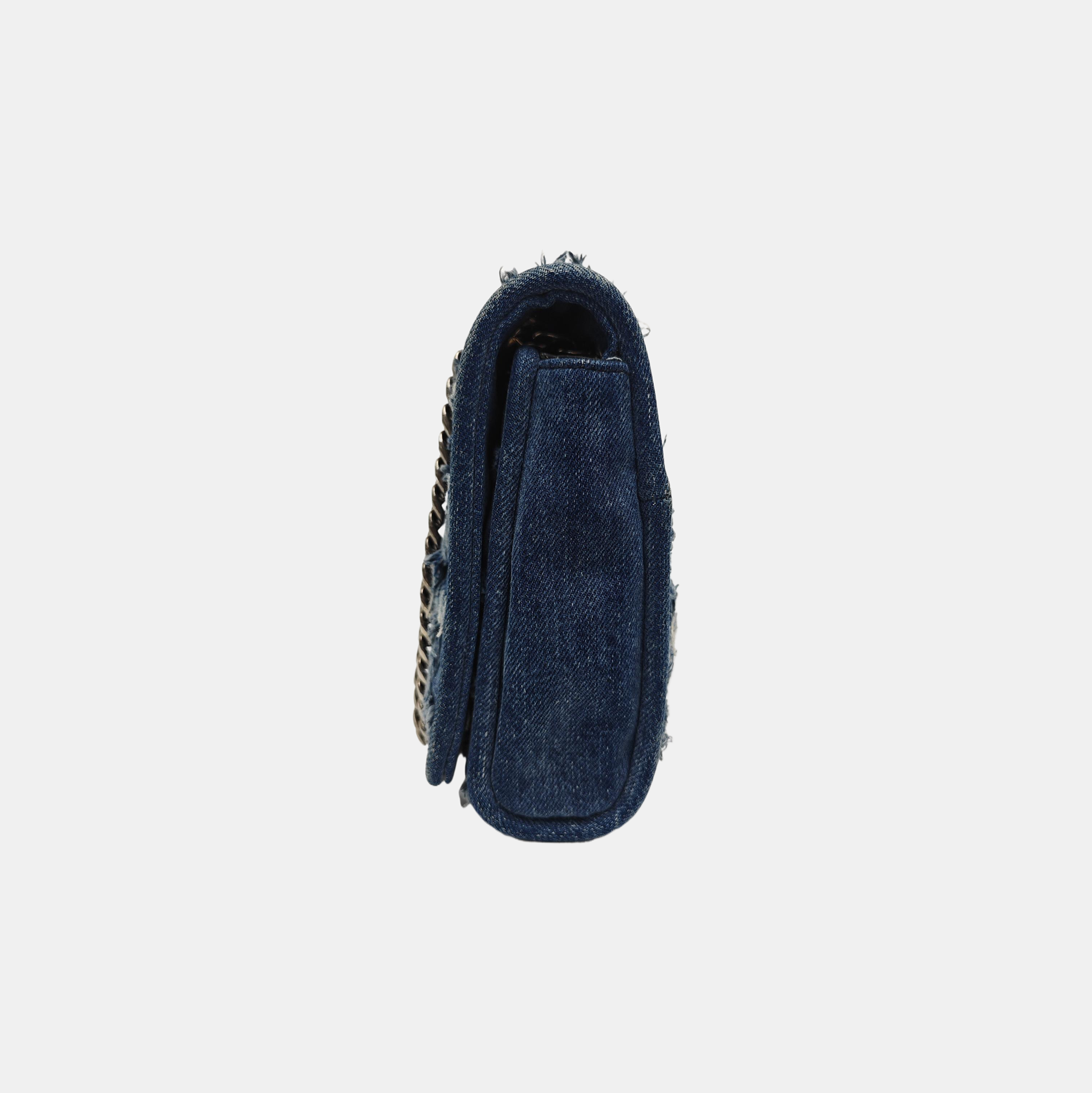 Denim Shoulder Bag Blue