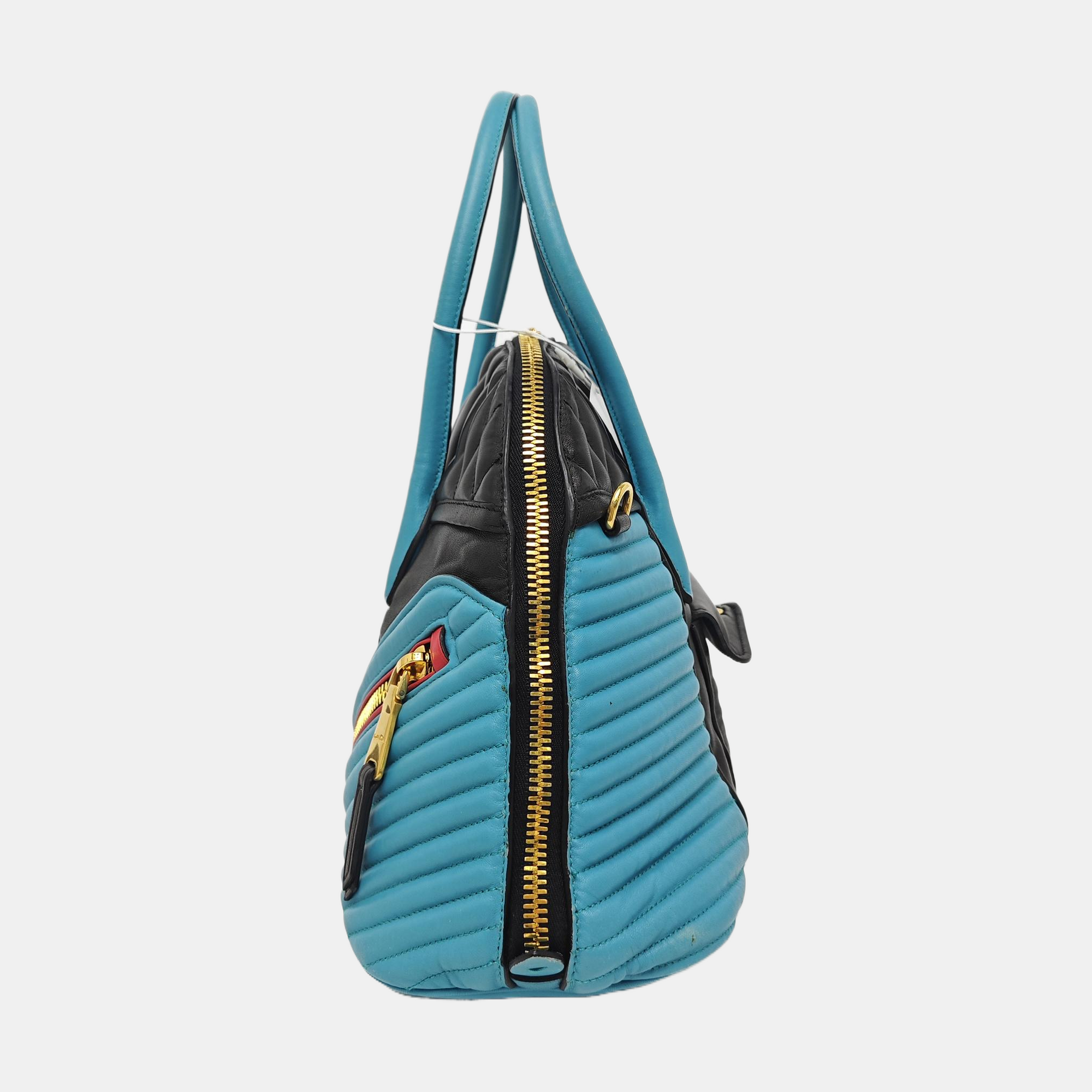 Lambskin Tote Bag Multicolor
