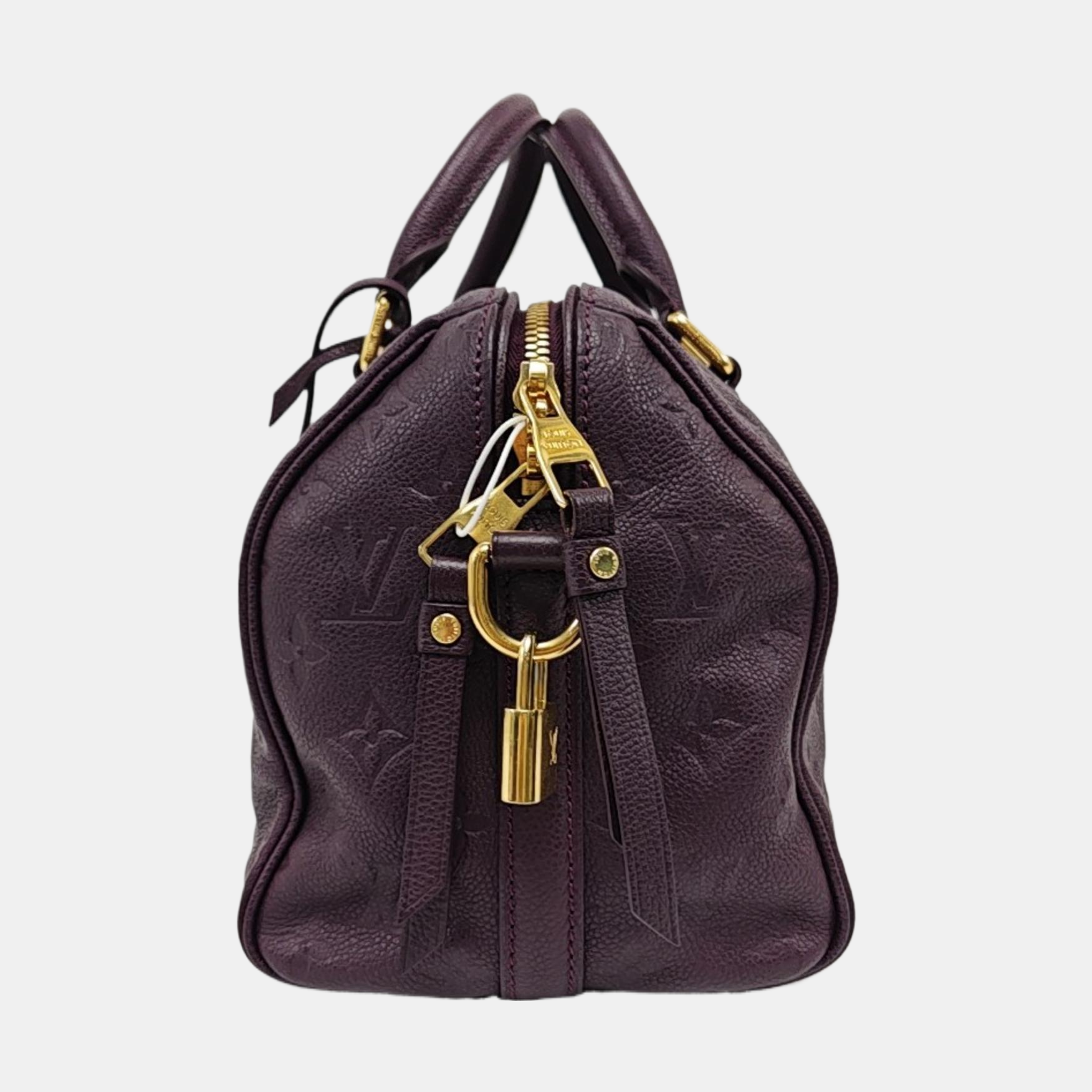 Authenticated pre-owned  SPEEDY 25 Calfskin Purple - Shoulder Bag at Looply