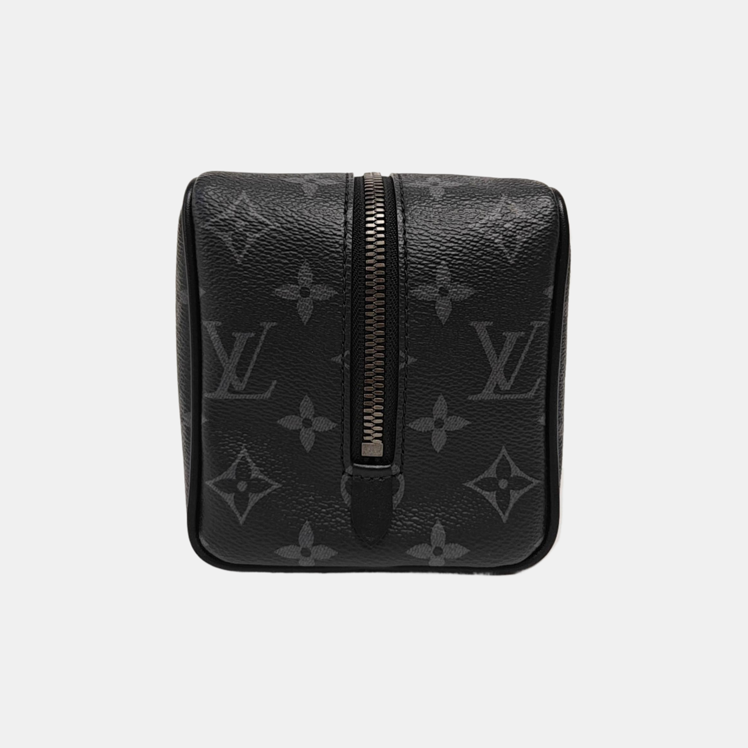 DOPP Monogram Coated Canvas Black