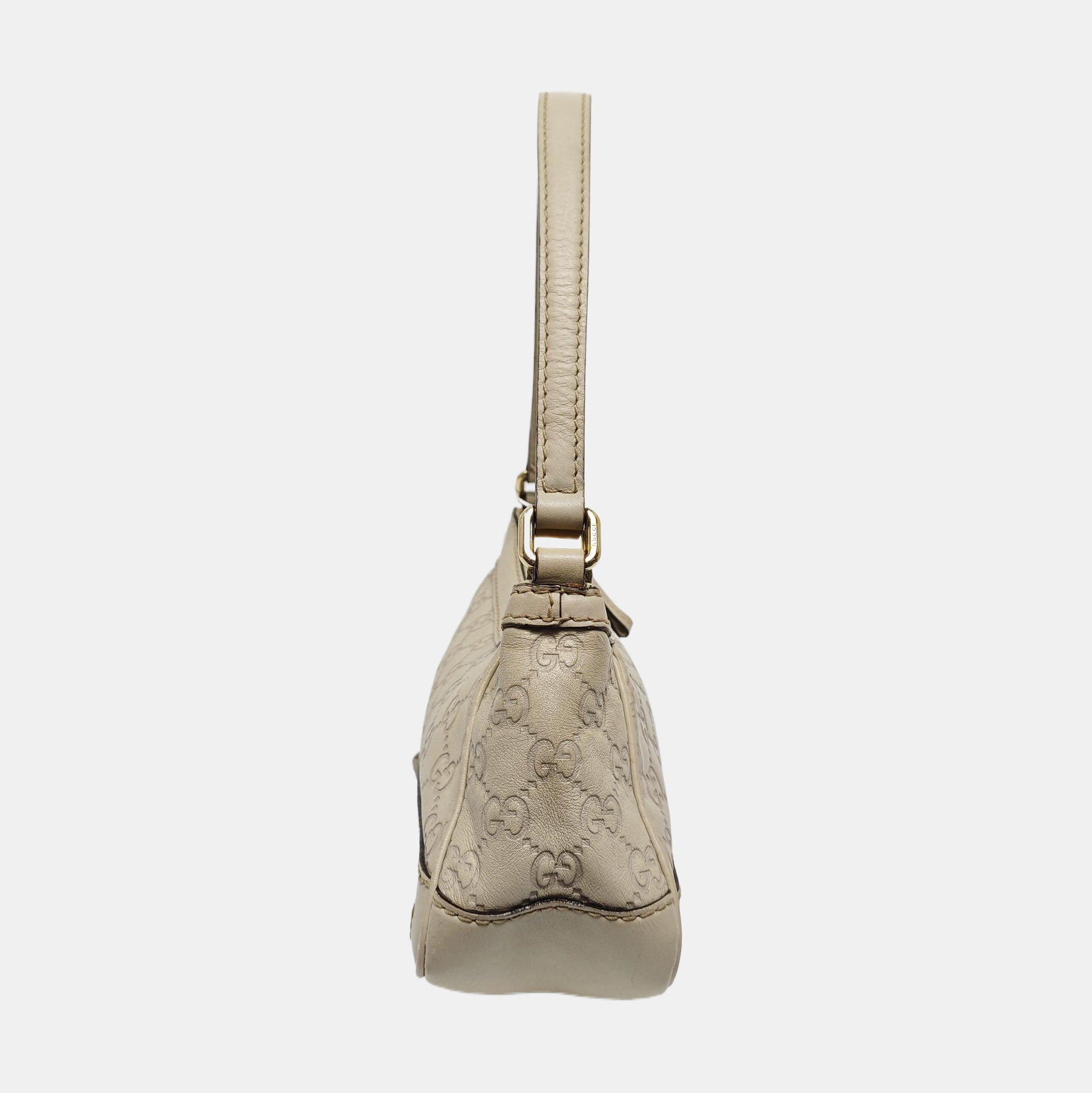 Mayfair Monogram Calfskin Beige