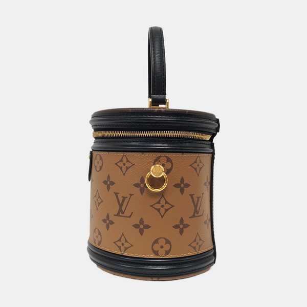 CANNES PM Monogram Coated Canvas Brown