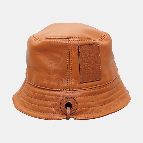 Leather Hat Brown