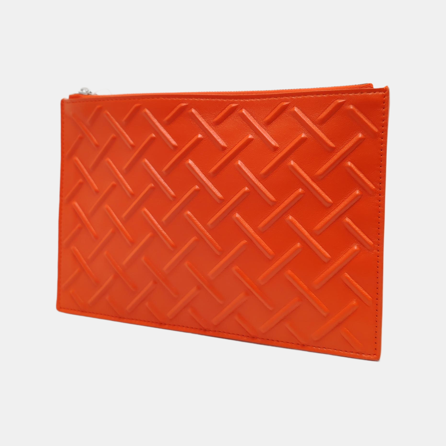 Lambskin Clutch Red