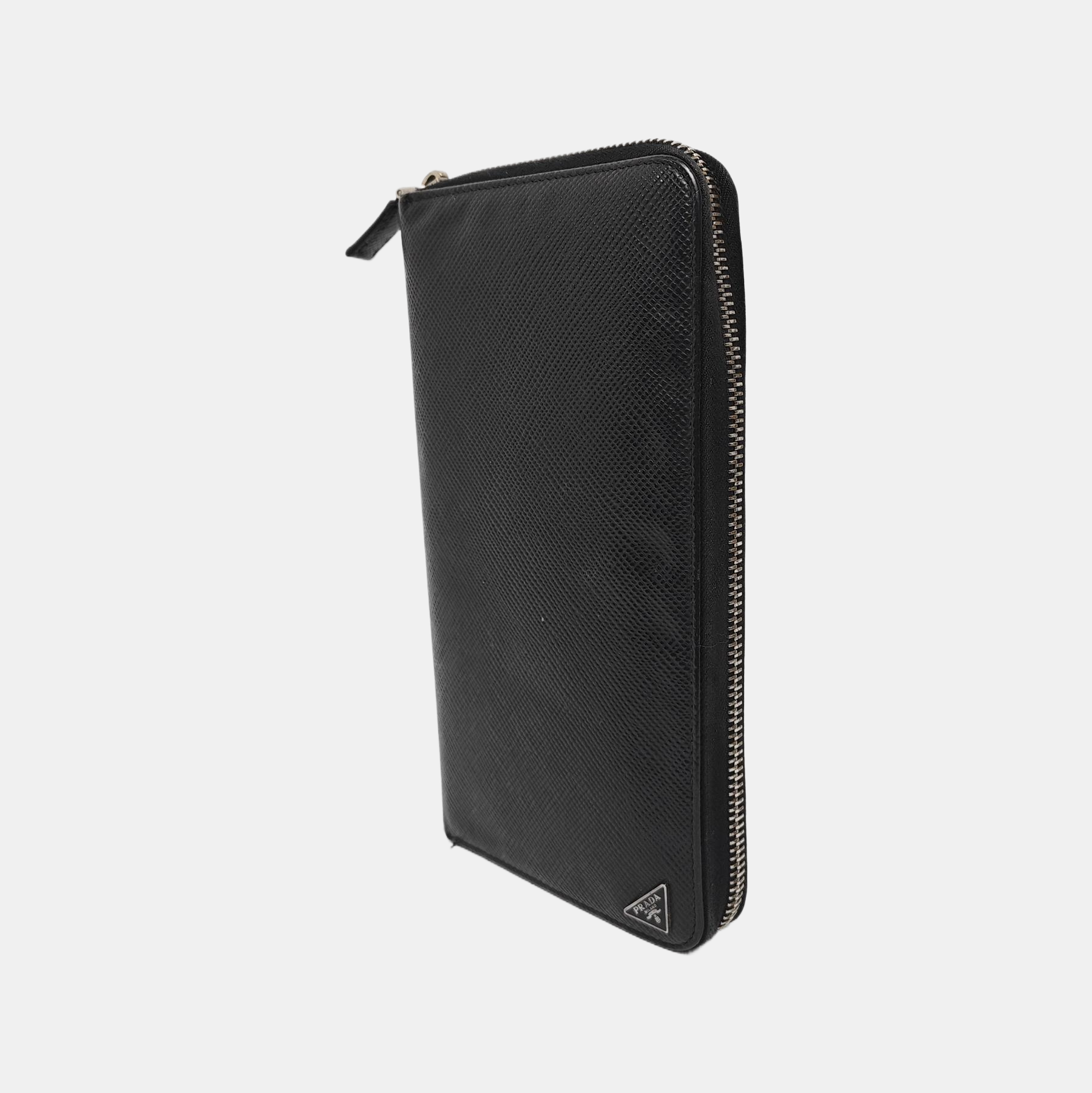 Saffiano Calfskin Wallet Black