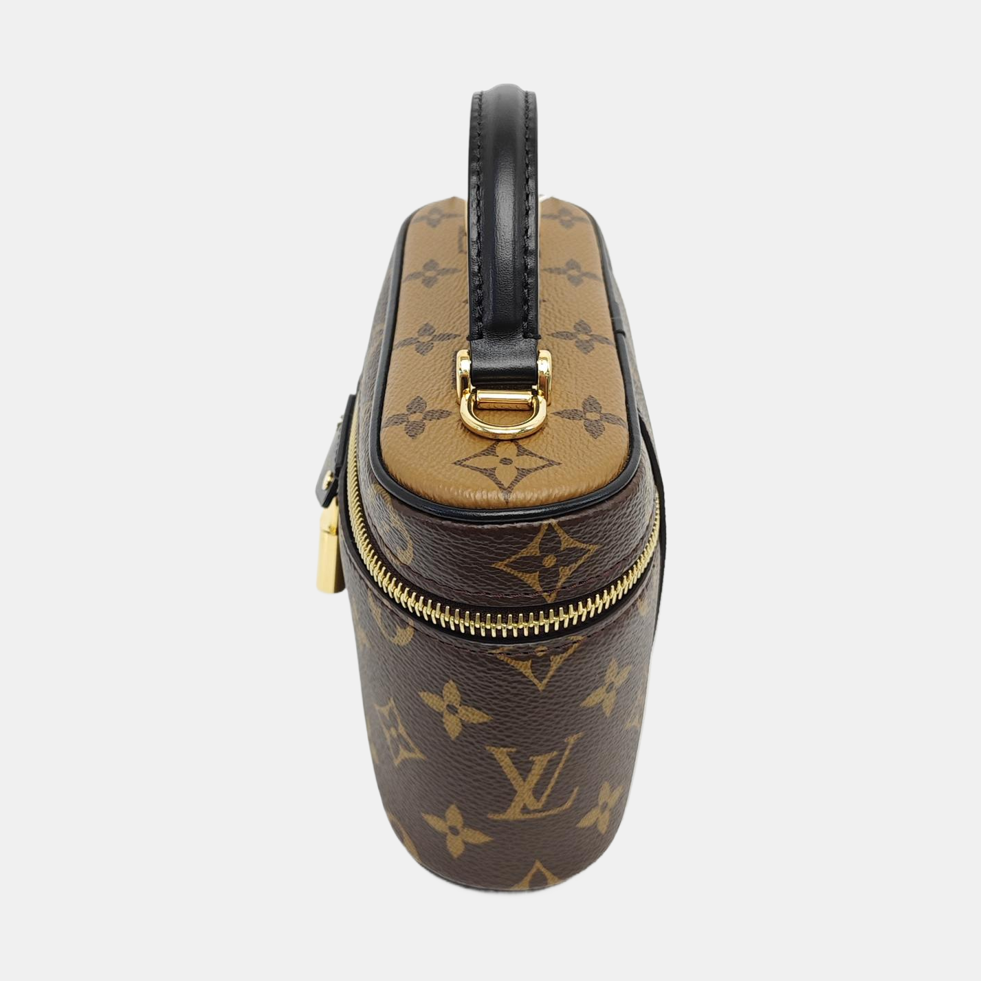 Vanity Chain Pouch Monogram Coated Canvas Brown
