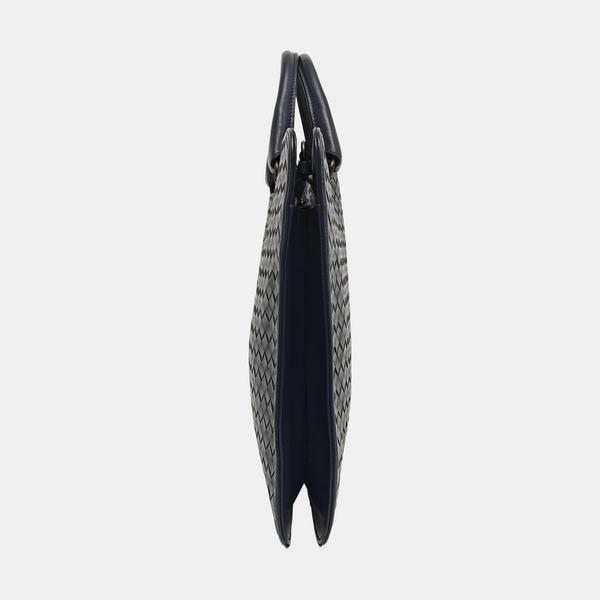 Calfskin Shoulder Bag Blue