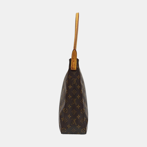 LOOPING GM Monogram Coated Canvas Brown