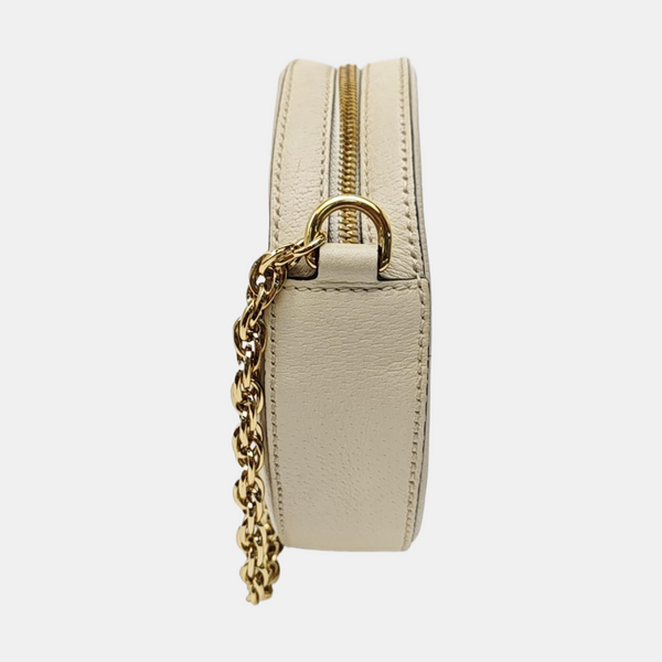 Ophidia Mini Calfskin White